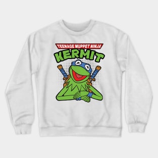 Teenage Muppet Ninja Kermit Crewneck Sweatshirt